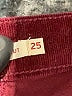 Levi's Burgundy Jeans Size 25 waist - photo 8