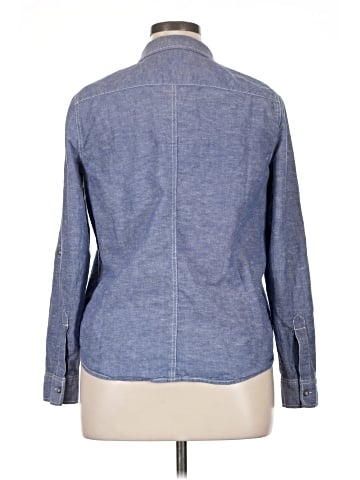 DKNY Jeans Long Sleeve Button-Down Shirt (view 2)