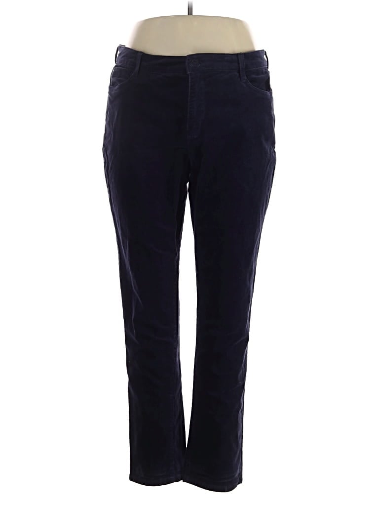 Pre-owned Croft & Barrow Casual Pants In Blue