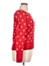 Gap Polka Dots Red Pullover Sweater Size XL - photo 4