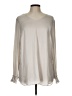 CAbi 100% Polyester Silver Long Sleeve T-Shirt Size L - photo 1
