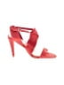 Vince Camuto Color Block Red Sandals Size 7 1/2 - photo 1