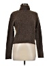 Mi ami Tweed Brown Turtleneck Sweater Size M - photo 1