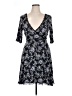 Hot Topic Floral Black Casual Dress Size M (estimated) - photo 1