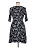 Hot Topic Floral Black Casual Dress Size M (estimated) - photo 2