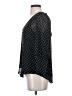 Express Polka Dots Black 3/4 Sleeve Blouse Size S - photo 5