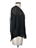 Express Polka Dots Black 3/4 Sleeve Blouse Size S - photo 4