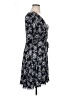 Hot Topic Floral Black Casual Dress Size M (estimated) - photo 4