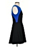 Eight Sixty Color Block Blue Cocktail Dress Size S - photo 4