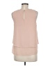 Monteau 100% Polyester Pink Sleeveless Blouse Size L - photo 2