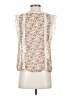 Moon Collection 100% Polyester Ivory Sleeveless Blouse Size S - photo 2