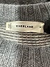 Everlane 100% Wool Chevron-herringbone Gray Wool Pullover Sweater Size M - photo 7