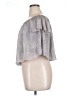 Storee 100% Polyester Silver Short Sleeve Blouse Size M - photo 5