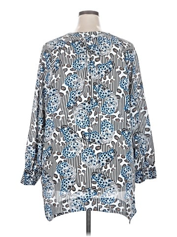 Melissa McCarthy Seven7 Long Sleeve Blouse (view 2)
