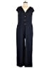 Merokeety Solid Blue Jumpsuit Size M - photo 1