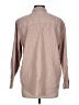 Universal Thread Solid Brown Long Sleeve Button-Down Shirt Size L - photo 2