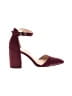 Lulus Burgundy Heels Size 7 - photo 1
