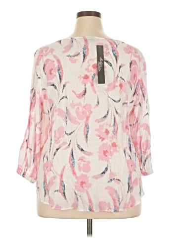Willi Smith 3/4 Sleeve Blouse (view 2)
