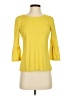 Talbots Yellow 3/4 Sleeve Top Size S (petite) - photo 1