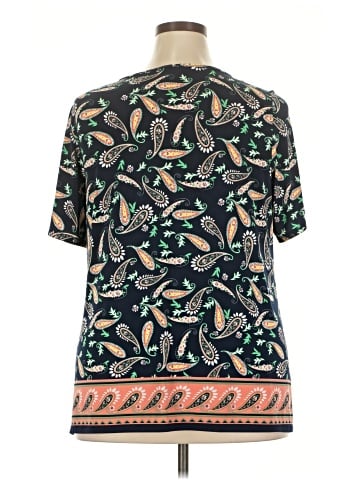 Roz & Ali Short Sleeve Blouse (view 2)
