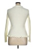 Inner Circle Inc. 100% Polyester Ivory Cardigan Size XL - photo 2