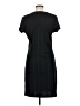 Theory Solid Black Casual Dress Size L - photo 2