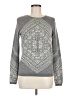 J.Crew Graphic Gray Pullover Sweater Size M - photo 1