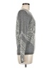 J.Crew Graphic Gray Pullover Sweater Size M - photo 4