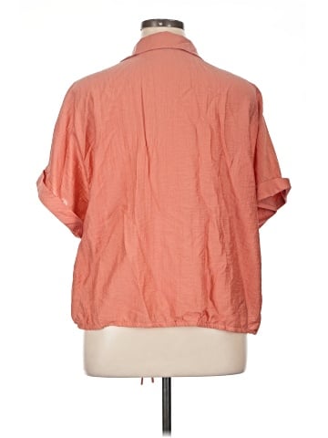 Adrianna Papell Short Sleeve Blouse (view 2)