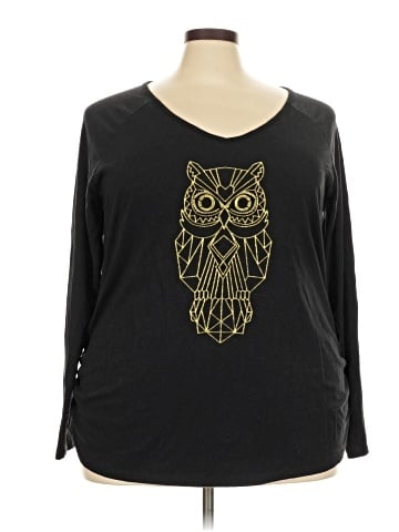 Just My Size 3/4 Sleeve T-Shirt (view 1)