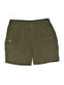 The North Face Solid Green Cargo Shorts Size 6L - photo 1