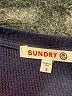 Sundry Blue Long Sleeve Top Size Med (2) - photo 7