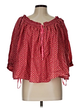 Intimately By Free People 3/4 Sleeve Blouse