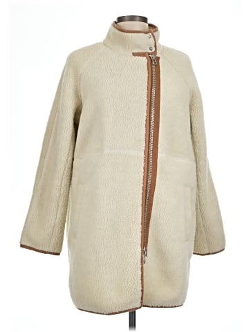 Madewell Sherpa Cocoon Coat (view 1)