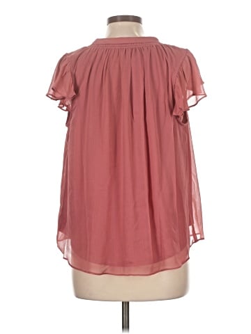 LC Lauren Conrad Short Sleeve Blouse (view 2)