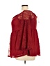 Torrid Red Long Sleeve Blouse Size 3X Plus (3) - photo 5