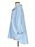 Tuckernuck 100% Polyester Stripes Blue 3/4 Sleeve Blouse Size S - photo 5