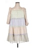 Storia 100% Polyester Ivory Casual Dress Size M - photo 1