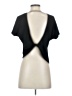 Onzie Black Short Sleeve Top Size S - photo 2
