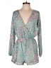 Honey Punch Paisley Teal Romper Size M (estimated) - photo 1