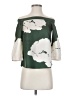 Tibi 100% Silk Green Blouse Size 00 - photo 1