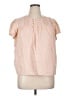 Ella Moss 100% Cotton Pink Short Sleeve Blouse Size XL - photo 1