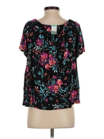 Loveappella Short Sleeve Blouse (view 2)