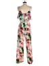 Fleur Wood Floral Pink Jumpsuit Size Sm (1) - photo 2