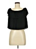 Topshop Black Short Sleeve Top Size 6 - photo 1