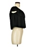 Topshop Black Short Sleeve Top Size 6 - photo 4