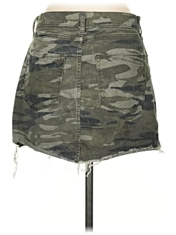 Express Denim Skirt (view 2)