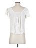 Universal Thread White Short Sleeve Blouse Size S - photo 2