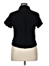 Unbranded 100% Polyester Black Short Sleeve Blouse Size XL - photo 2