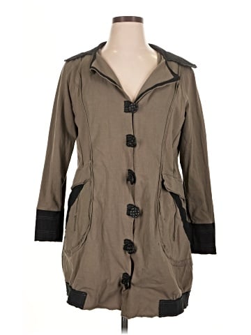Neon Buddha Trenchcoat (view 1)